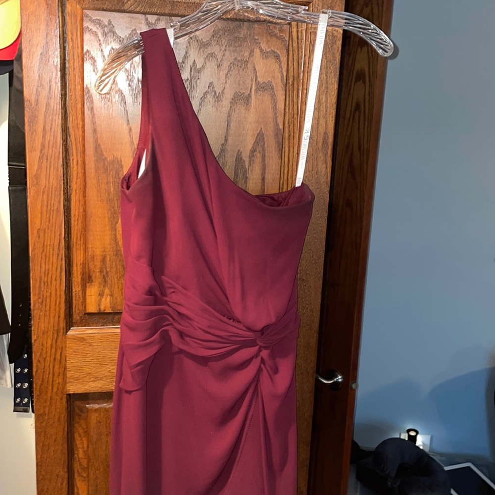 Maroon dress